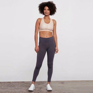BCBGMAXAZRIA Mid-Rise Seamed Leggings in Ash